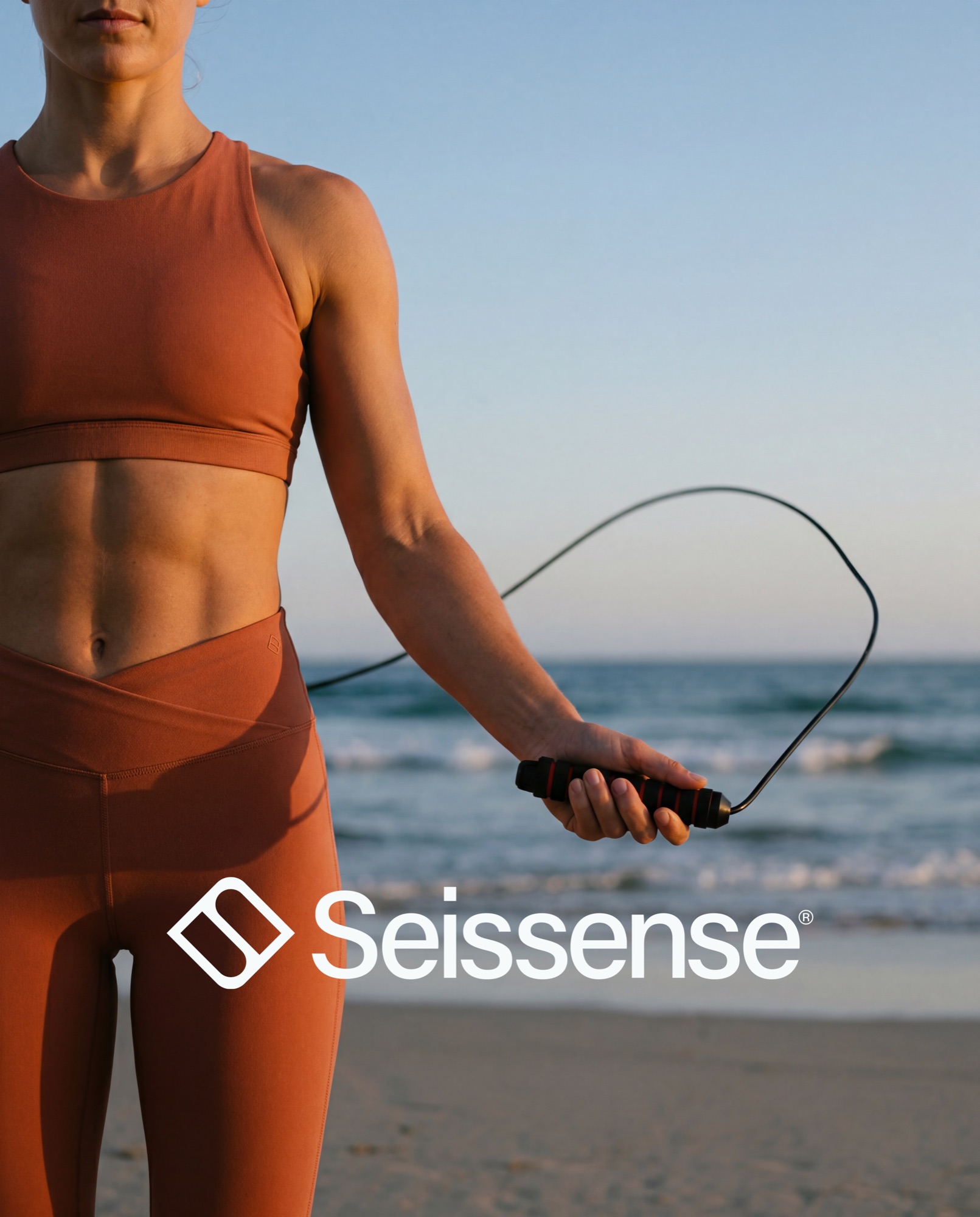 Seissence — Beach terracotta with brand mark